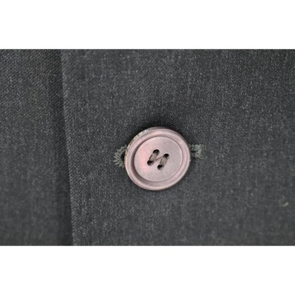 Ted baker sport coat men's 40L charcoal gray Debonair Movjak two button wool - Picture 4 of 16